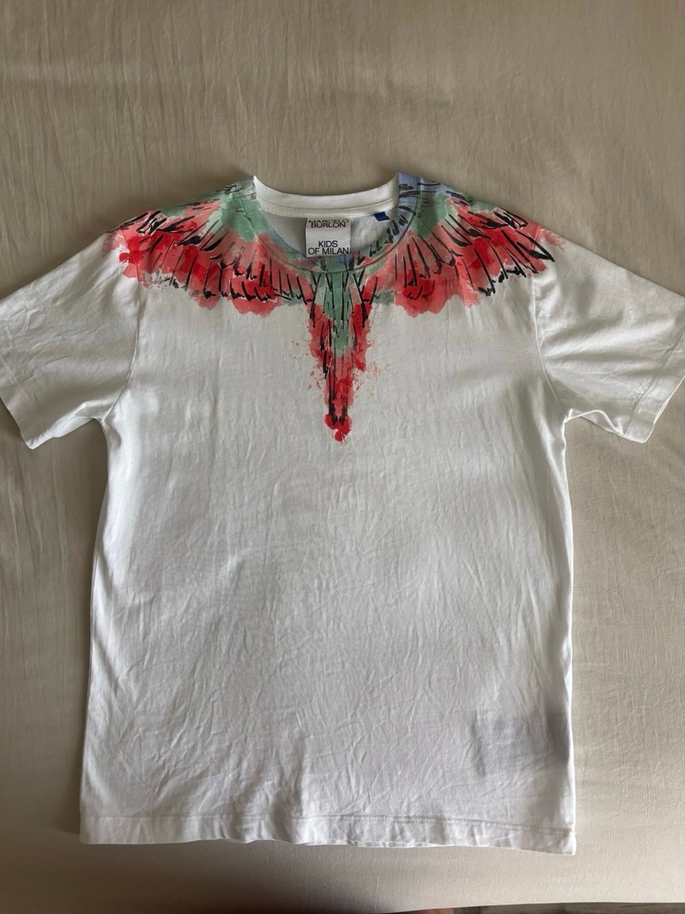 Marcelo Burlon County of Milan White Tee Boy